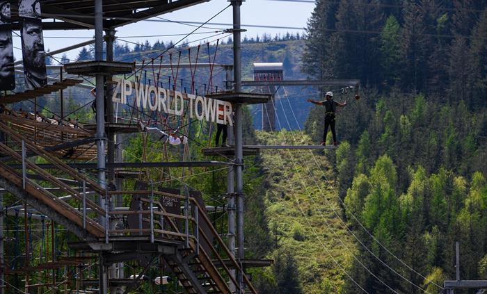 Zip World Tower Climber